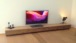 TV meubel gebruikt steigerhout