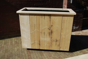Plantenbak steigerhout