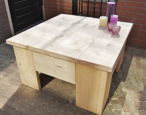 Salontafel nieuw steigerhout Salontafel nieuw steigerhout