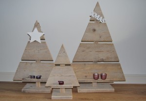 kerstboom steigerhout recht met plankje