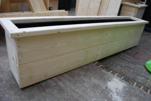 Plantenbak steigerhout