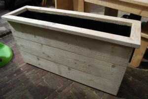 Plantenbak steigerhout