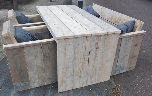 Tafels steigerhout - uvorm