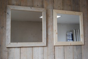 Spiegel steigerhout